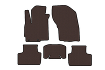 Mitsubishi ASX 2010–2023 Gummimattor Carsuit (2019-2023, brun) foto 1