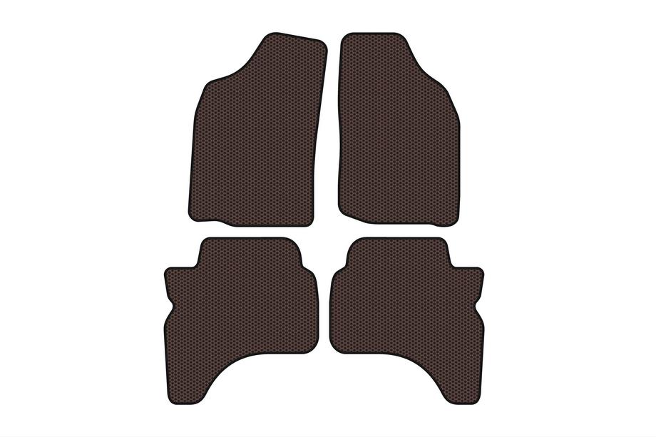 Mitsubishi L200 1996–2006 Gummimattor Carsuit (Brun) Image