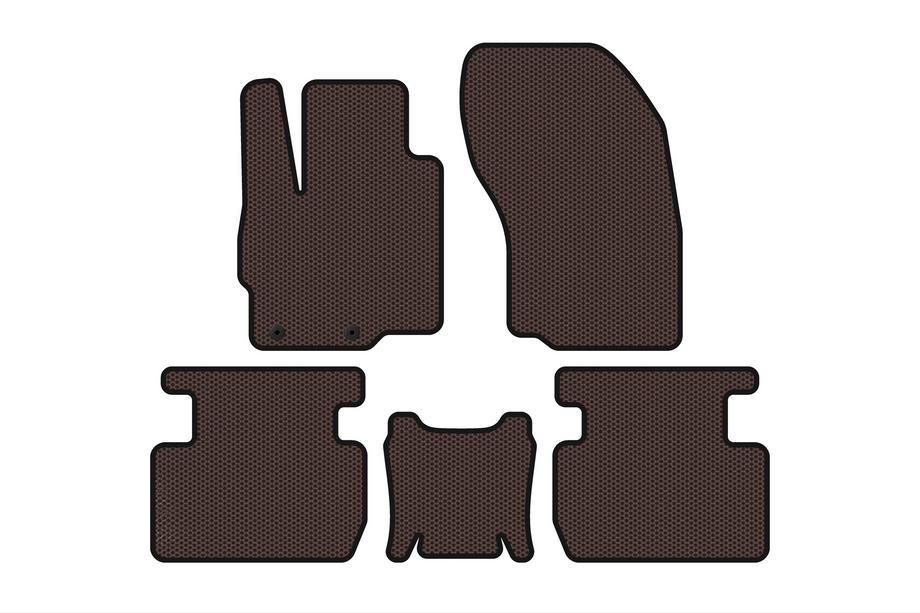 Mitsubishi Outlander 2021– Gummimattor Carsuit (Brun) Image