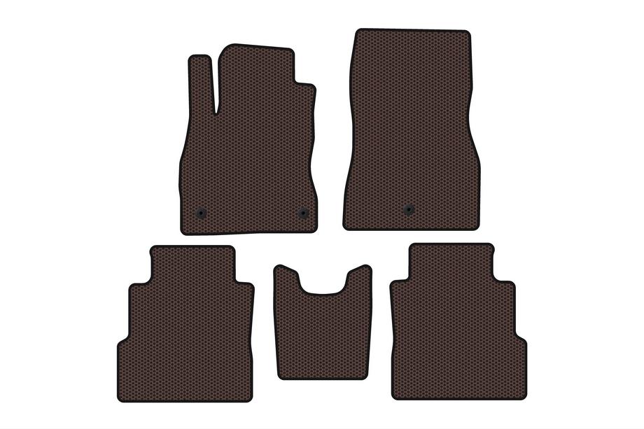 Nissan Kicks 2016– Gummimattor Carsuit (Brun) Image