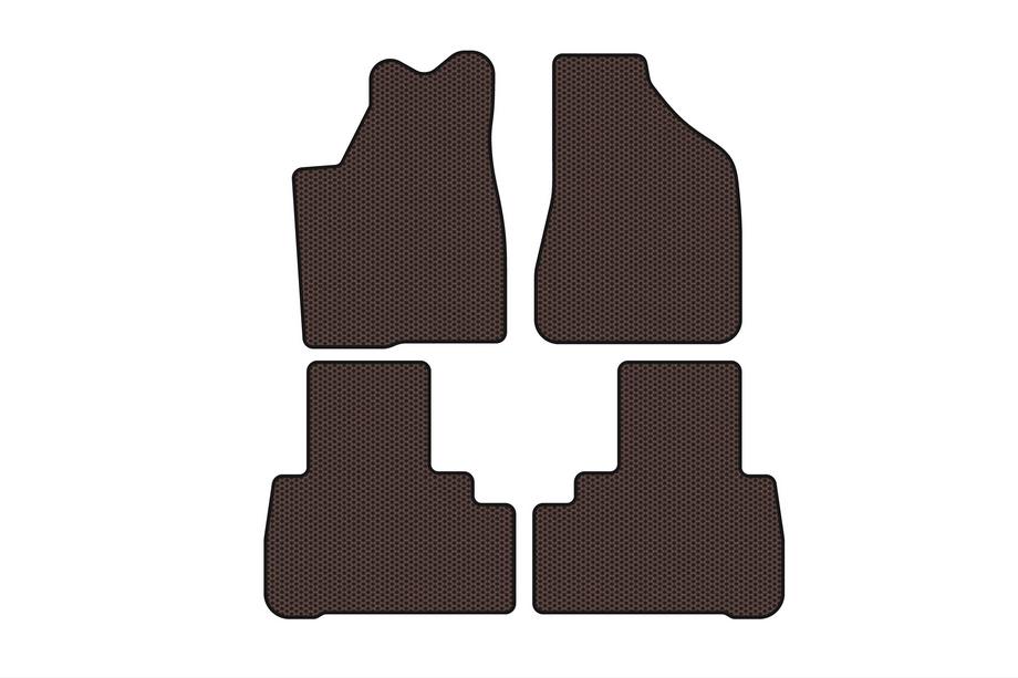 Nissan Murano 2002–2008 Gummimattor Carsuit (Brun) Image