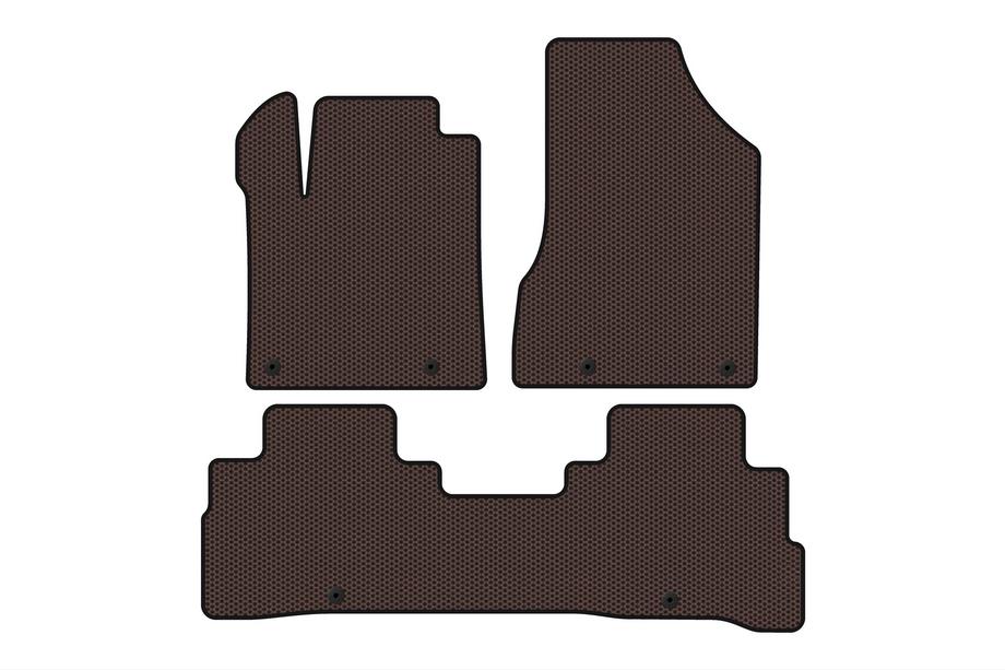 Nissan Murano 2014– Gummimattor Carsuit (2014-2019, brun) Image