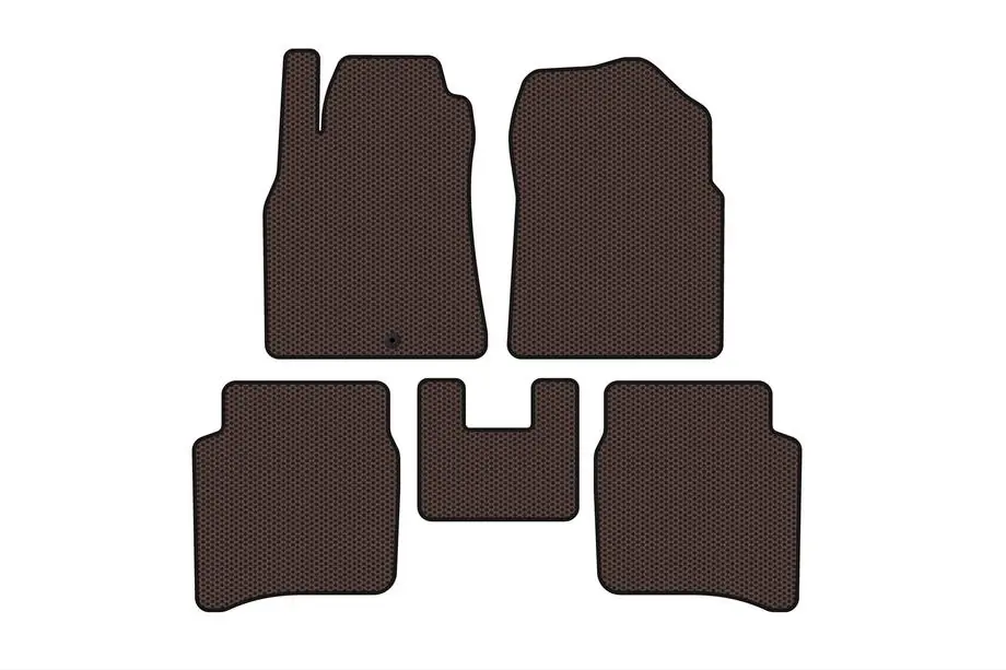 Nissan Primera P12 2002–2007 Gummimattor Carsuit (SD, brun) Image
