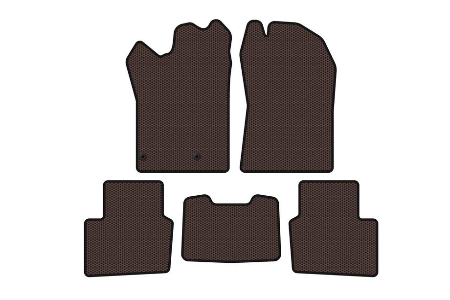 Nissan Qashqai 2021– Gummimattor Carsuit (Hybrid, bruna) Image