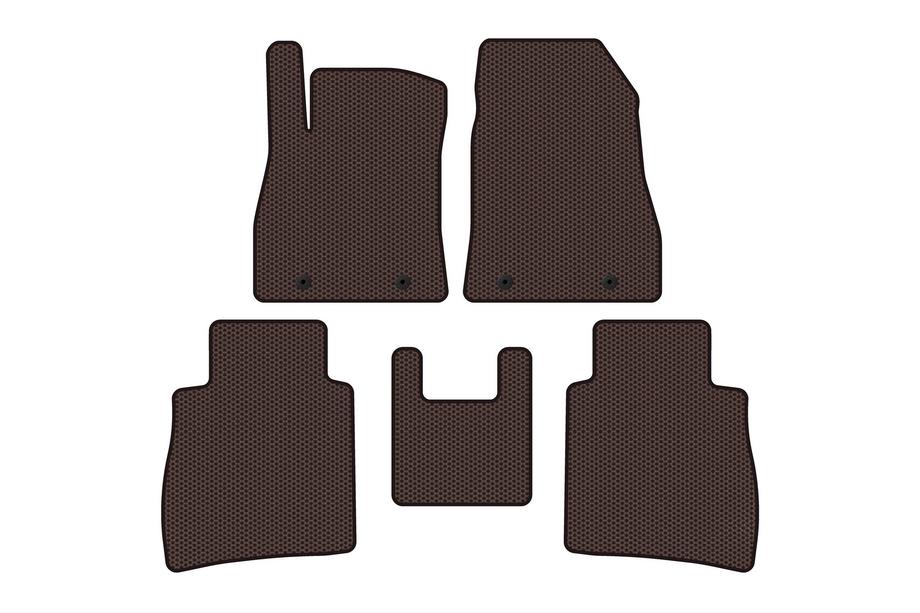 Nissan Sentra 2012–2019 Gummimattor Carsuit (SD, brun) Image