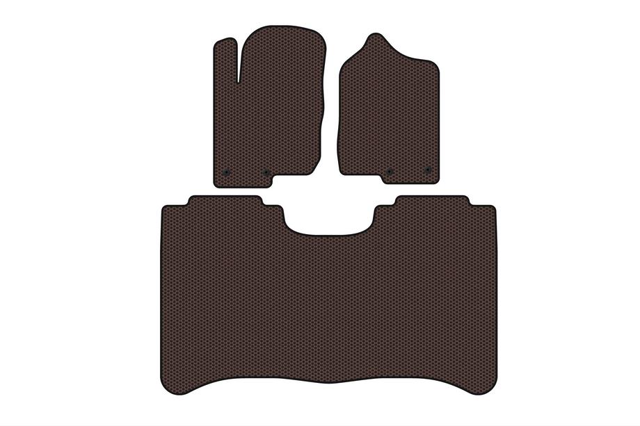 Nissan Titan 2004–2011 Gummimattor Carsuit (Brun) Image