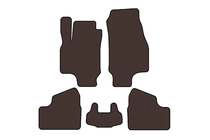 Opel Astra G Classic 1998–2012 Gummimattor Carsuit (SD, brun) foto 1
