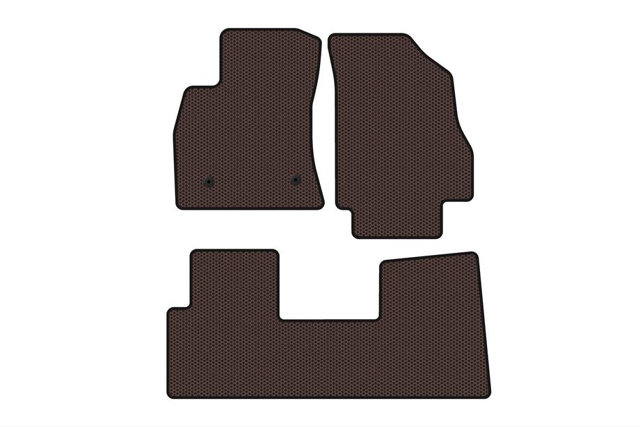 Opel Combo 2012–2018 Gummimattor Carsuit (Brun) Image