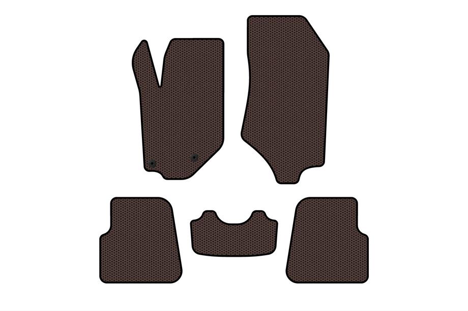 Opel Corsa F 2019– Gummimattor Carsuit (HB, 5-dörrars, brun) Image