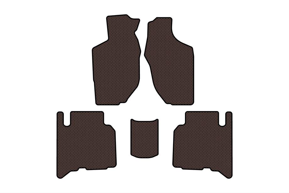 Opel Frontera 1998–2003 Gummimattor Carsuit (5-dörrars, bruna) Image
