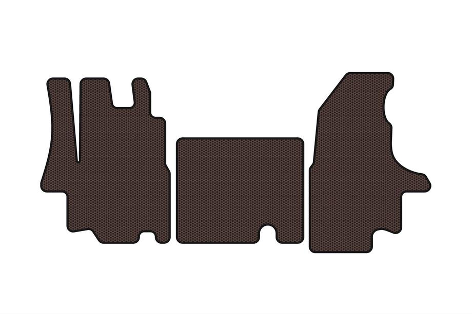 Opel Movano 2004–2010 Gummimattor Carsuit (Brun) Image