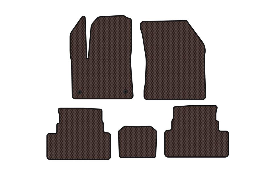Peugeot 3008 2016–2023 Gummimattor Carsuit (Brun) Image