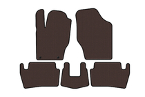 Peugeot 307 2001–2008 Gummimattor Carsuit (2001-2005, HB, 5-dörrars, brun) foto 1