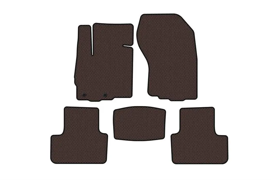 Peugeot 4008 2012–2017 Gummimattor Carsuit (Brun) Image