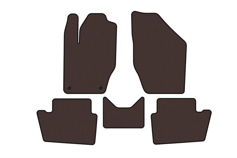 Peugeot 408 2010–2018 Gummimattor Carsuit (Brun) Image