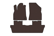 Peugeot 5008 2009–2016 Gummimattor Carsuit (Brun) foto 1