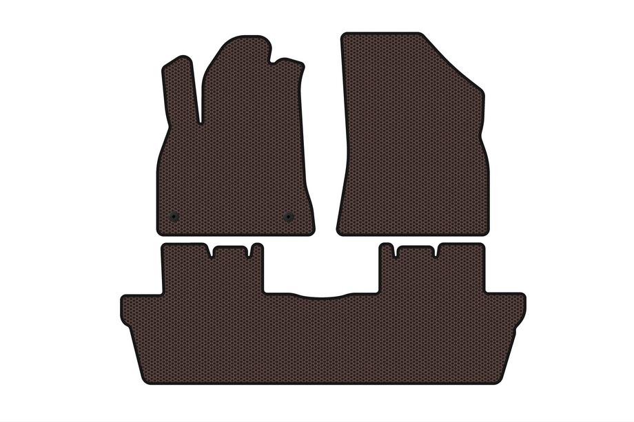 Peugeot 5008 2009–2016 Gummimattor Carsuit (Brun) Image