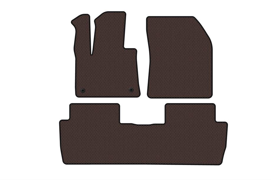 Peugeot 5008 2016–2023 Gummimattor Carsuit (2016-2020, brun) Image