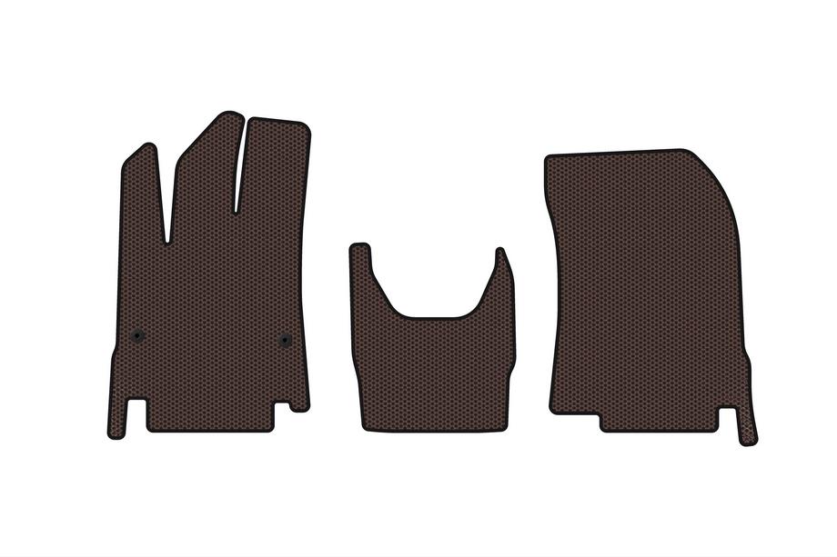 Peugeot Partner/Rifter 2019– Gummimattor Carsuit (Brun) Image