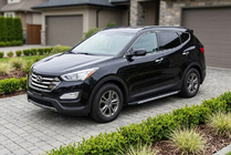 Hyundai Santa Fe 3 2012–2018 Sidosteg Duru (2 st, aluminium) foto 1