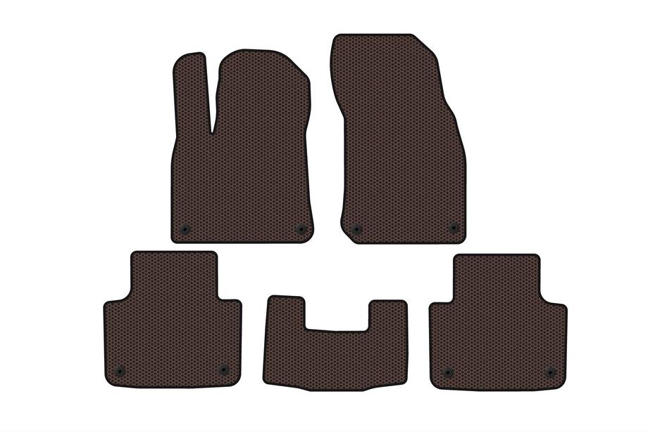 Porsche Cayenne 2018– Gummimattor Carsuit (Brun) Image