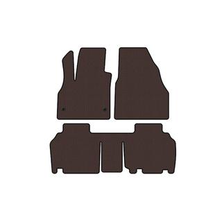 Carsuit gummimattor (2 rader, 5-dörrars/7-sits, brun) Renault Kangoo 2008–2020 foto 1
