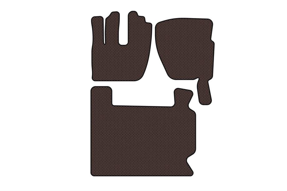 Renault Premium 2006–2013 Gummimattor Carsuit (Brun) Image