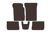 Renault Symbol 2008–2013 Gummimattor Carsuit (SD, brun) foto 1