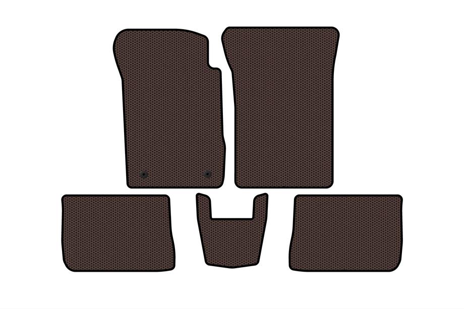 Renault Symbol 2008–2013 Gummimattor Carsuit (SD, brun) Image
