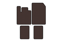 Renault Twingo 2007–2014 Gummimattor Carsuit (Brun) foto 1