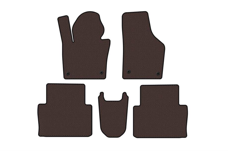 Seat Alhambra 2010– Gummimattor Carsuit (2015+, brun) Image