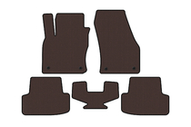 Seat Ateca 2016– Gummimattor Carsuit (Brun) foto 1