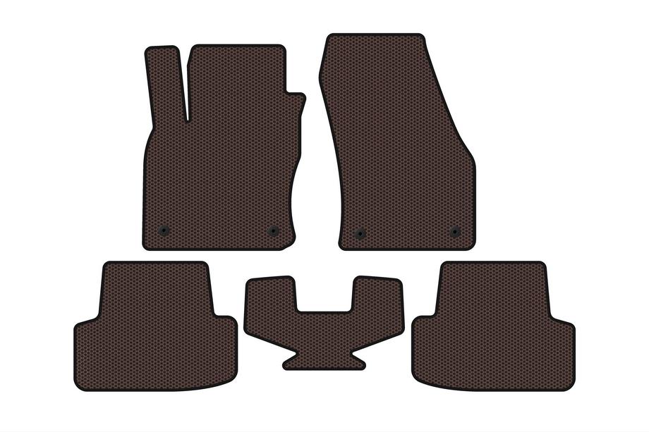 Seat Ateca 2016– Gummimattor Carsuit (Brun) Image