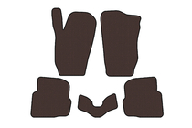 Seat Cordoba 2000–2009 Gummimattor Carsuit (SD, brun) foto 1