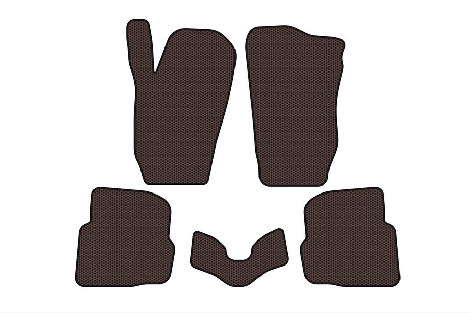Seat Cordoba 2000–2009 Gummimattor Carsuit (SD, brun) Image