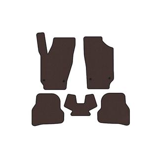 Gummimattor Carsuit (2010-2012, HB, 5-dörrars, brun) Seat Ibiza 2010–2017 foto 1