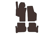 Seat Toledo 2005–2012 Gummimattor Carsuit (Brun) foto 1