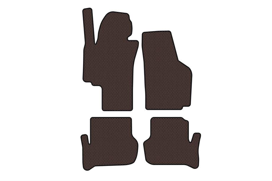 Seat Toledo 2005–2012 Gummimattor Carsuit (Brun) Image