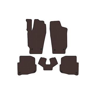 Gummimattor Carsuit (SD, brun) Skoda Fabia 2000–2007 foto 1