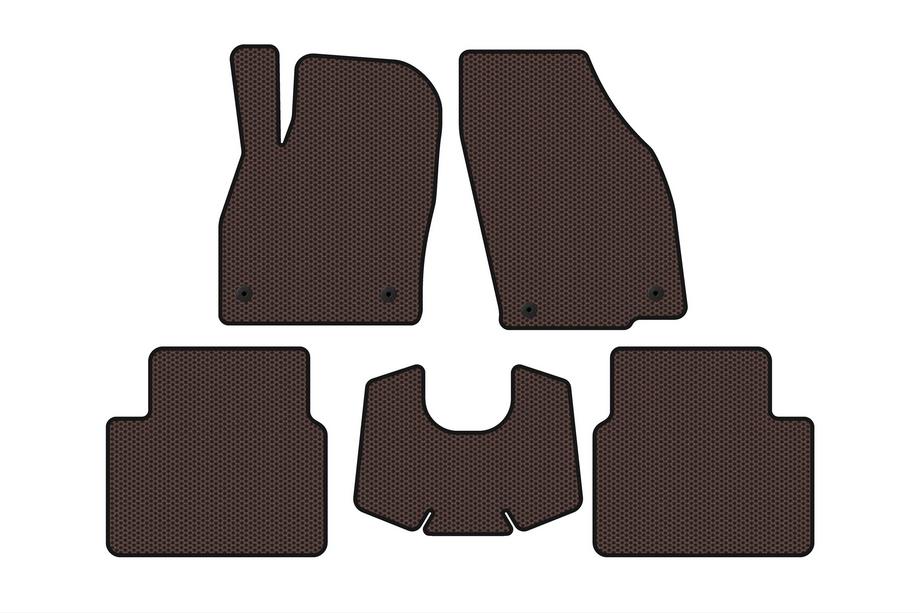 Skoda Kamiq 2019– Gummimattor Carsuit (automat, brun) Image