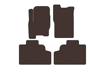 SsangYong Korando 1997–2006 Gummimattor Carsuit (Brun) foto 1