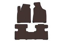 SsangYong Korando 2010–2019 Gummimattor Carsuit (2010-2016, brun) foto 1