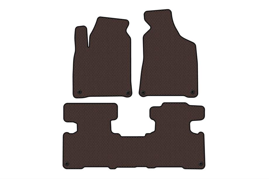 SsangYong Korando 2010–2019 Gummimattor Carsuit (2010-2016, brun) Image