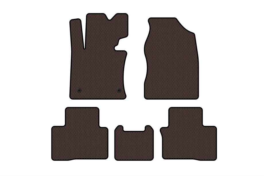 SsangYong Tivoli 2015– Gummimattor Carsuit (Brun) Image
