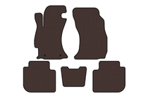 Subaru Forester 2013–2018 Carsuit gummimattor för kupén (2013-2017, brun) foto 1