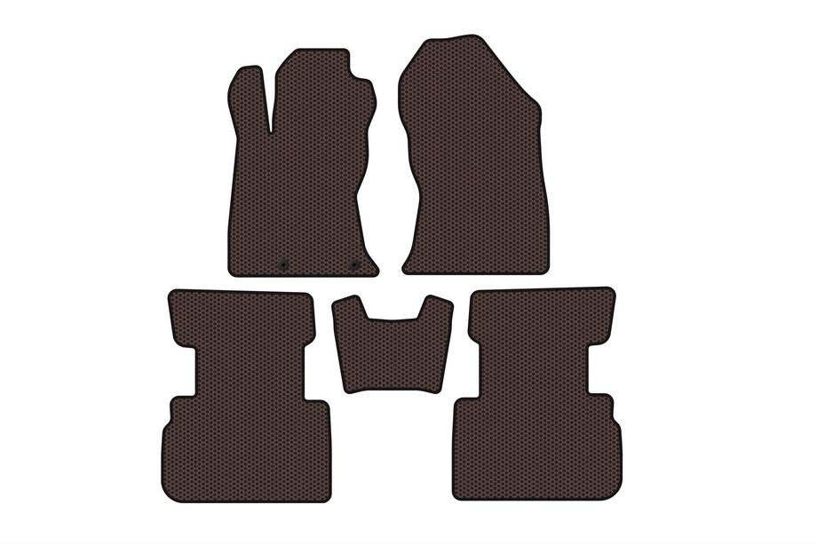 Subaru Forester 2018–2024 Gummimattor Carsuit (Brun) Image
