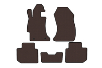 Subaru Impreza 2011–2016 Gummimattor Carsuit (SD, brun) foto 1