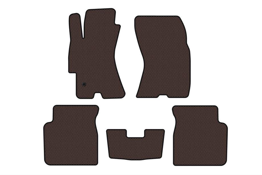 Subaru Outback 2005–2009 Gummimattor Carsuit (Brun) Image