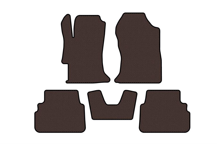 Subaru XV 2017–2023 Gummimattor Carsuit V1 (Brun) Image