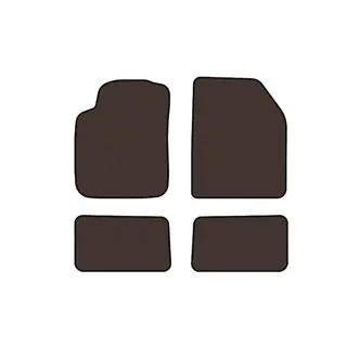 Gummimattor Carsuit (Brun)